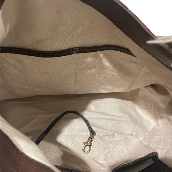 MICHAEL KORS Logo Leather Hobo with Braided Handles - Picture 11 of 13